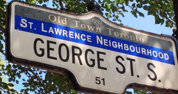 George Street South sign