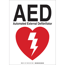 AED sign